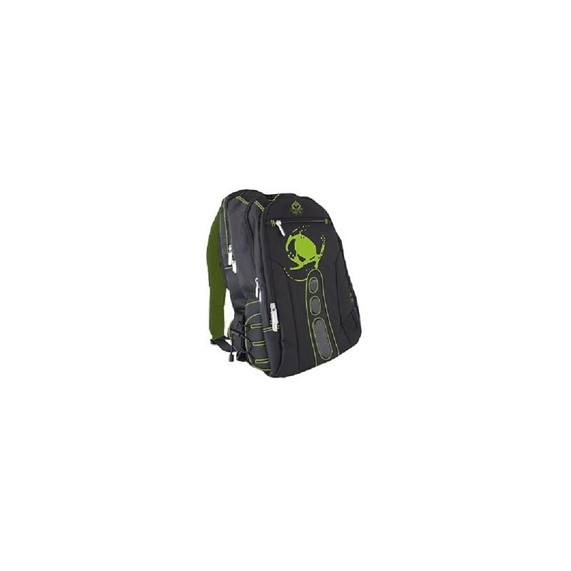 Mochila Portátil 15.6Keep Out Bk7G Negro/Verde