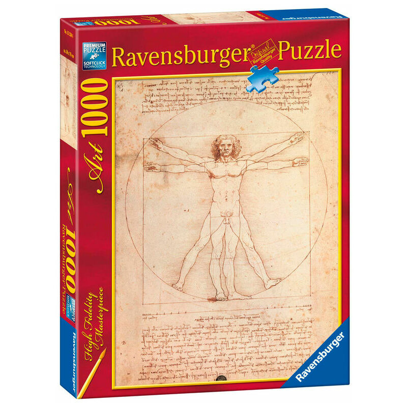 Puzzle Leonardo El Hombre De Vitruvio 1000Pz