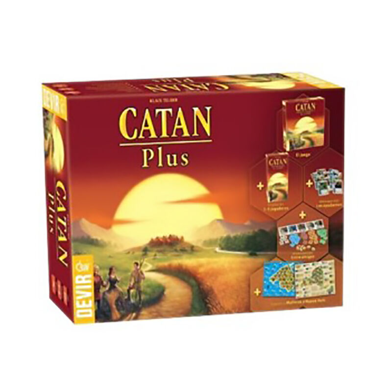 Juego De Mesa Colonos De Catan Plus 2019