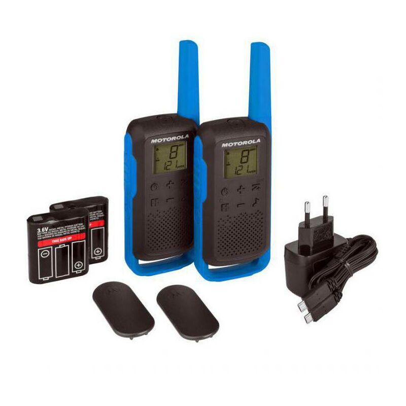 Walkie Talkies Pack Walkie Talkies Motorola T62 Azul 2 Talk