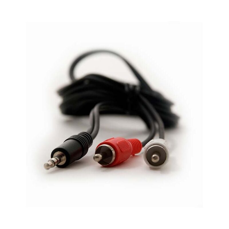 Pg Cable Jack 3.5 Mm -M A 2 Rca -M 1.8 Metros