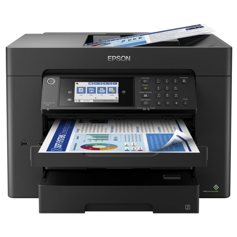 Multifuncion Epson Inyeccion Color Wf - 7840Dwf Fax