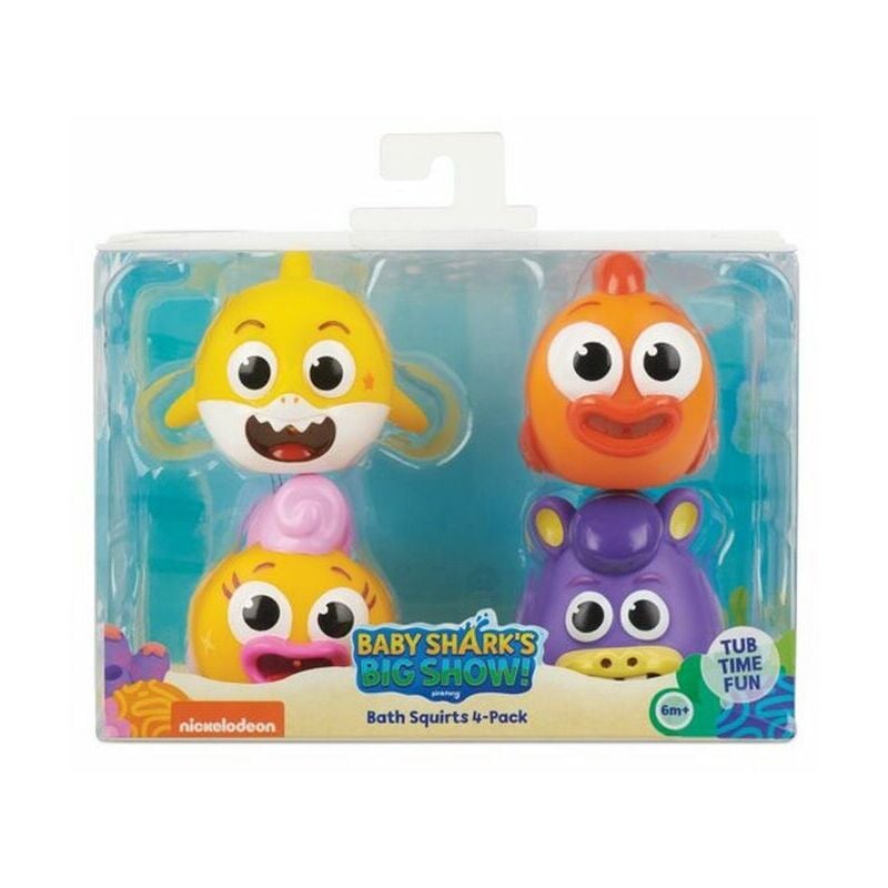 Wee Pinkfong Juguetes de baño baby shark. set 4 figuras. 1651 x 1219 889 cm multicolor 4pack 61378