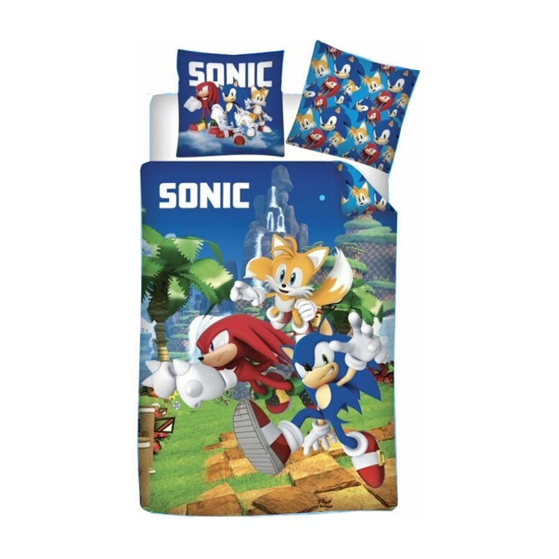 Funda Nordica Sonic The Hedgehog Cama 90 Microfibra