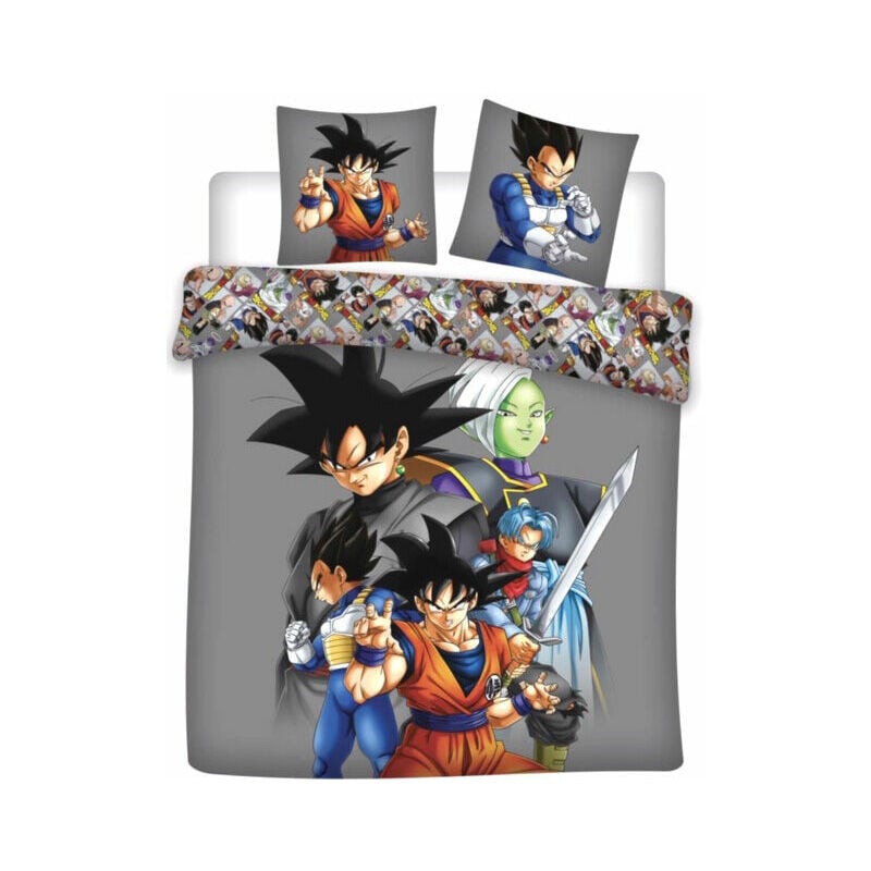 Funda Nordica Dragon Ball Z Algodon Cama 135Cm