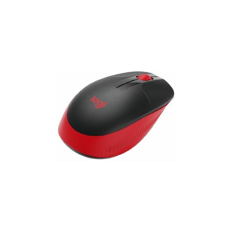 Ratón Inalámbrico Logitech M190/ Hasta 1000 Dpi/ Rojo