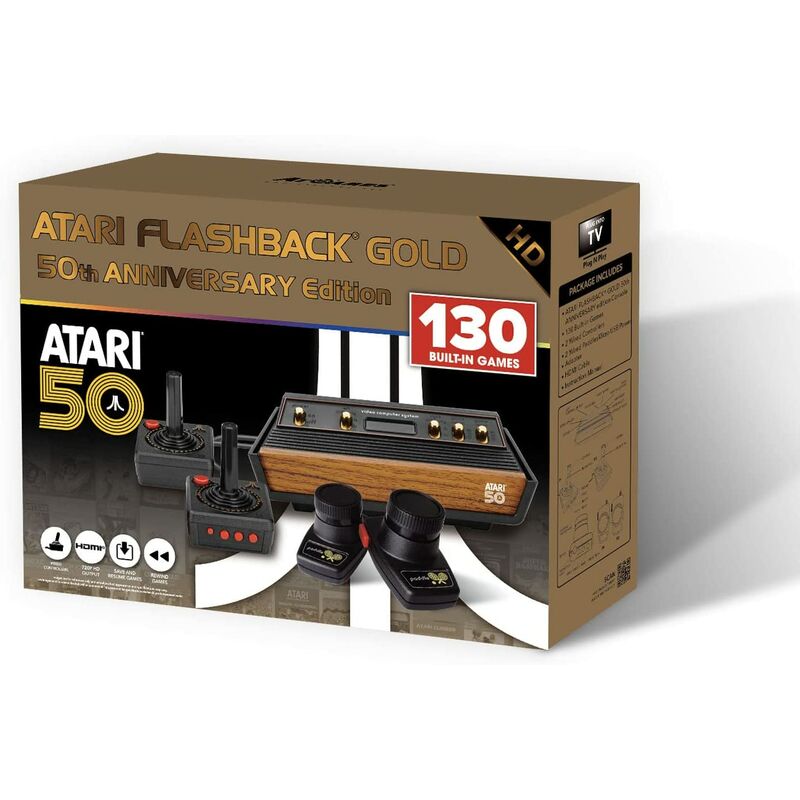 Consola Retro Atari Flashback 11 Gold 50 Aniversario