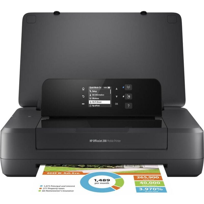 HP Officejet 200 Mobile Color 4800 x 1200DPI A4 Wifi impres