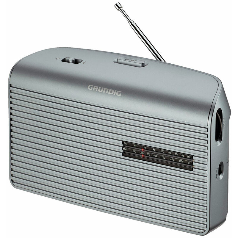 Radio Digital FM Plata GRUNDIG MUSIC 60