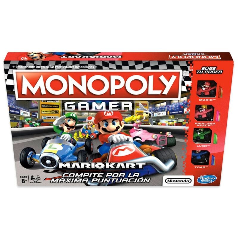 Juego Monopoly Gamer Mario Kart