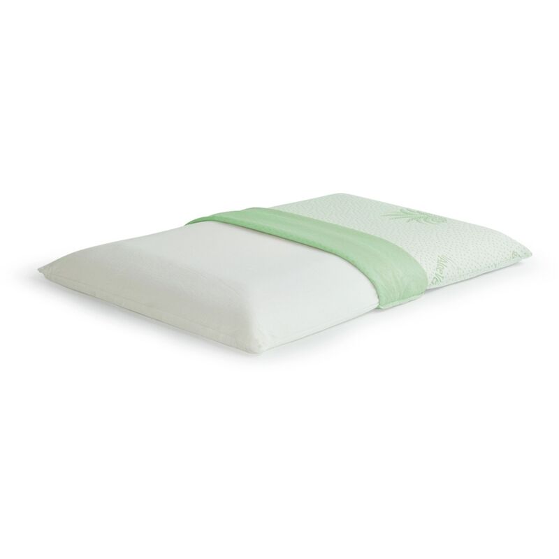 Baldiflex Coppia Cuscini Memory Foam Modello Classico Saponetta, Fodera  Sfoderabile in Aloe Vera, Misura 70x40 cm H 11 cm