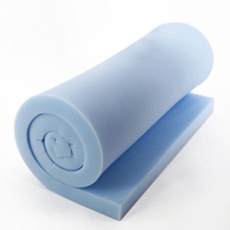 Soluko  Gommapiuma Densità T35 Azzurra 200x100 8cm