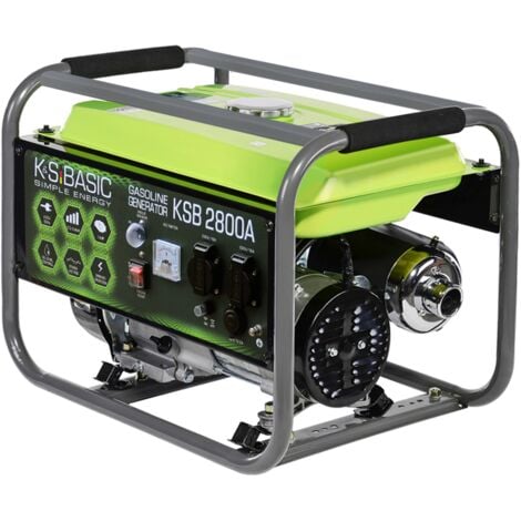 KS BASIC 2800A Generador de energía Generador de energía Generador de energía de emergencia de gasolina 2800 vatios