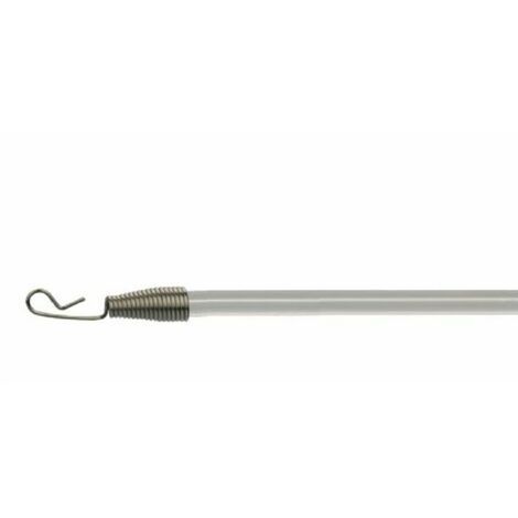 TENDAGGIMANIA FRUSTINO Frusta Asta per Movimento Tenda Scorritenda Pannelli Rullo, in PLEXIGLAS Trasparente con Gancio- 150 cm