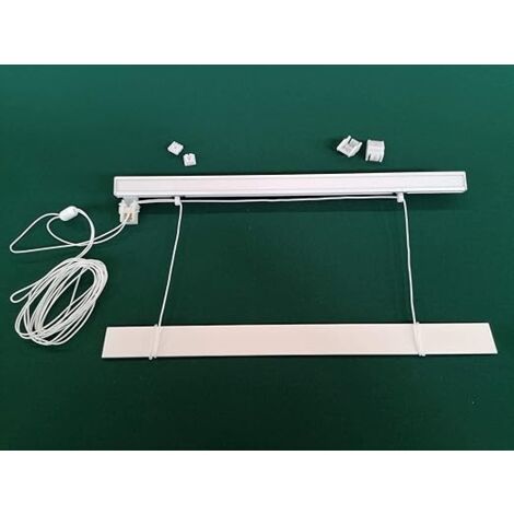 Bastone Binario per Tenda A Pacchetto A Vetro Professionale - in Alluminio - Lunghezza: 140 CM