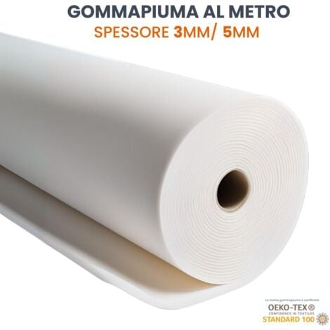 Gommapiuma per Imbottitura Bianca Spessore 0,5 cm Spugna per