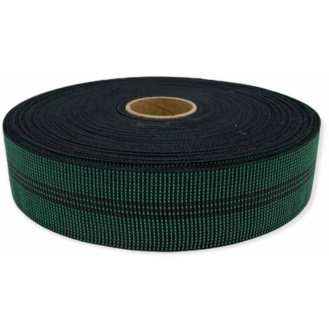 TENDAGGIMANIA Cinghia Elastica per Tappezzeria Spessore: 5 cm, Lunghezza 10 MT ,Tirante per Sostituzione Fondo di divani, sedie e poltrone