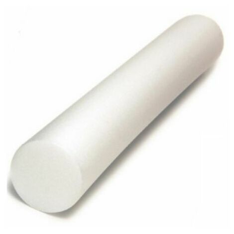 TENDAGGIMANIA Cuscino Rullo Cilindro in Gommapiuma Diametro 15 - Lunghezza 200 cm-Densità 18 - Braccioli per Divani, Poltrone e Letti