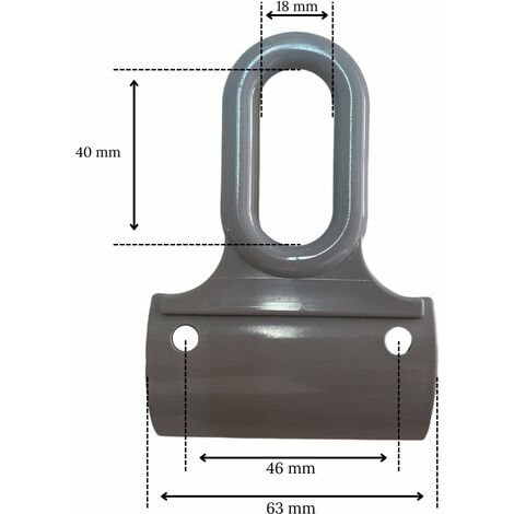 16 pezzi ganci per clip per tenda da sole per camper, ganci per