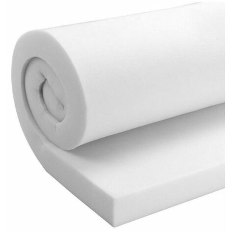 tendaggimania Lastra Gommapiuma Imbottitura Poliuretano Densità 18-100x200 CM - spessore 8 cm