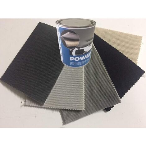 tendaggimania Kit Rivestimento Tessuto Cielo Tetto Auto + Colla Alte Temperature Power- Colore Ghiaccio 1450, Modello Nido d'Ape -2,5 metri + 1 colla Power (1/2)