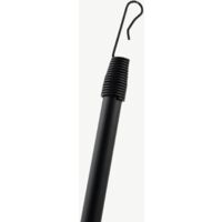 TENDAGGIMANIA Tiratenda per Tende da interno - Materiale: Alluminio - Diametro 11 mm - Lunghezza 125 cm - Ideale per lo Scorrimento della Tenda -Ideale per aiutare lo scorrimento della tenda - Colore