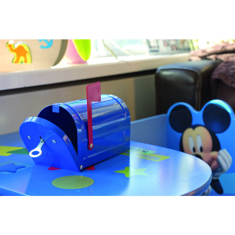 Mousehouse Gifts Fußball-Sparschwein – Blaues Sparschwein Aus Harz Mit Fußball-Motiv, Für Kinder Ab 3 Jahren