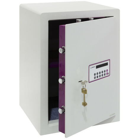 ARREGUI Forma Evolution 150080 Möbeltresor mit Zahlenschloss + Schlüssel Siebenbolzen Verriegelung  2-Faktor-Sicherheitsschloss  Schranktresor Elektronikschloss  Safe für Zuhause 52x38,5x36cm59L
