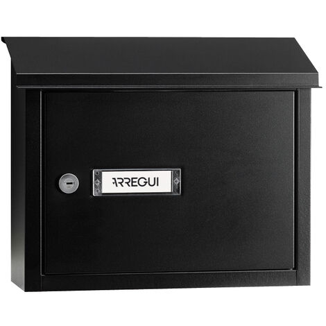 Arregui v4071 buzón recogecartas maxi de acero, boca 33x4 cm, resistente | Brico Depôt