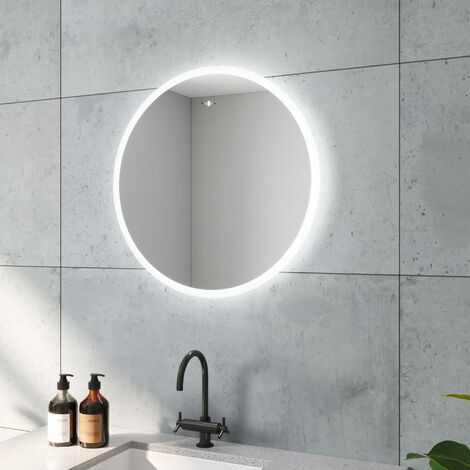 LED-Spiegel Fürs Badezimmer – 20x28 Cm, Dimmbar, 3 Lichtfarben, Beschlagfrei