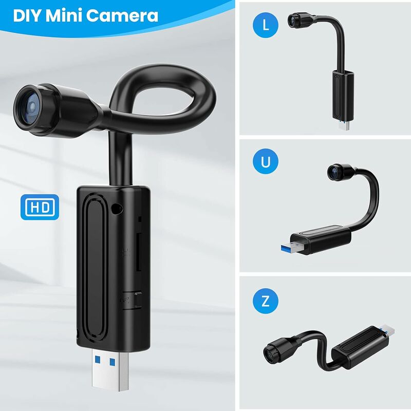 AUKEY DRA5 Mini-Dashcam, Dashcam mit 1080p Full HD, LCD-Display mit 1