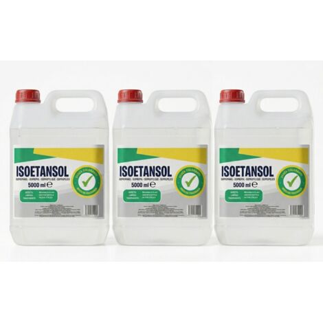 Alcool Isopropilico 99,7% 5 Litri &ndash; Univar, Per Pulizia Elettronica, Resina 3D, Contatti E Cera