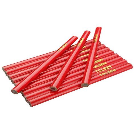 JEU DE LAPIS DE CHARPENTIER 12PCS TOLSEN