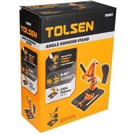 Support Pour Meuleuse D'angle 100-115-125 Mm - Base Réglable Pour Coupes Précises Sur Bois Et Métal