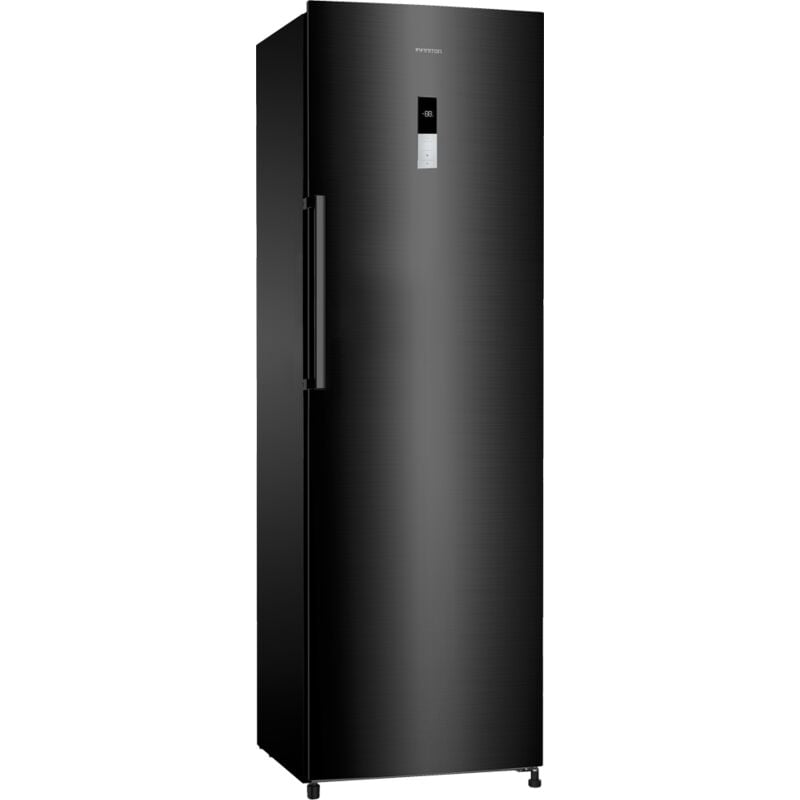 Congelador Vertical Infiniton CV-19DST, Inox Negro, 282 litros,1,85m, No Frost, A++ / E