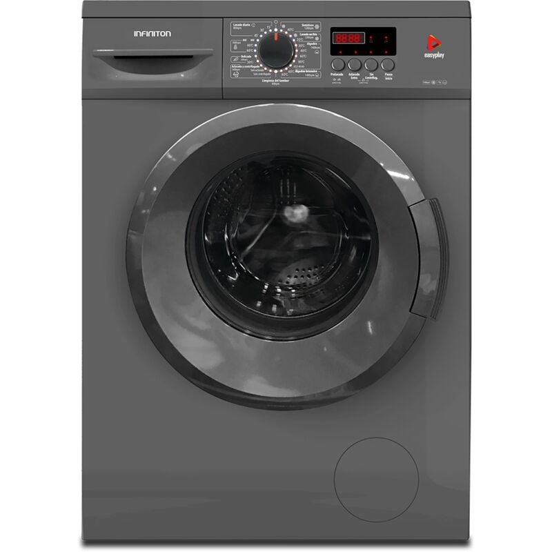 Lavadora Infiniton WM-NC76- Gris,7kg,23 programas,1400rpm, A+++/E