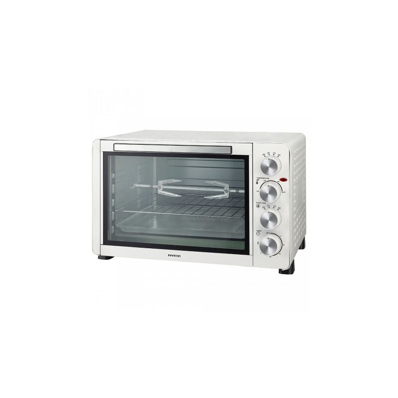 Horno eléctrico sobremesa INFINITON HSM-31B46. Blanco, 2000 W, Doble acristalamiento