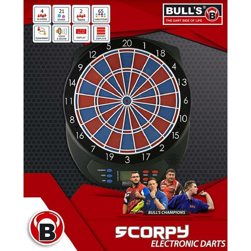 BULL'S Scorpy Elektronik Dartboard