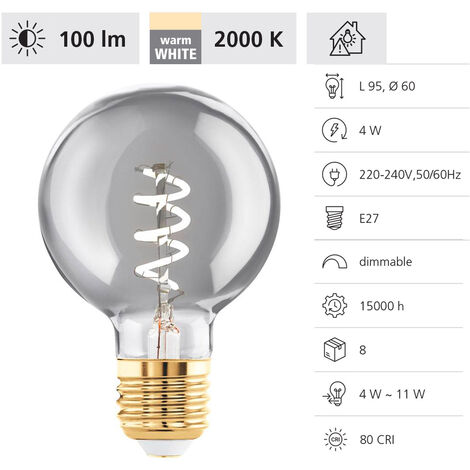 Lampadina LED Spirale E27 16W 1400Lm 360° - Universo 