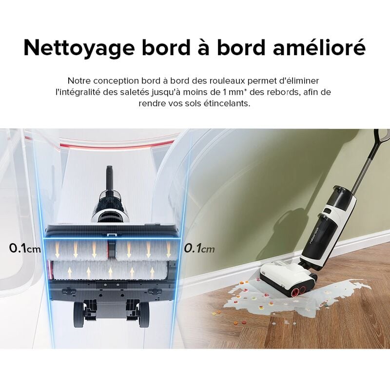 Roborock produit nettoyant pour robot aspirateur Dyad pro combo