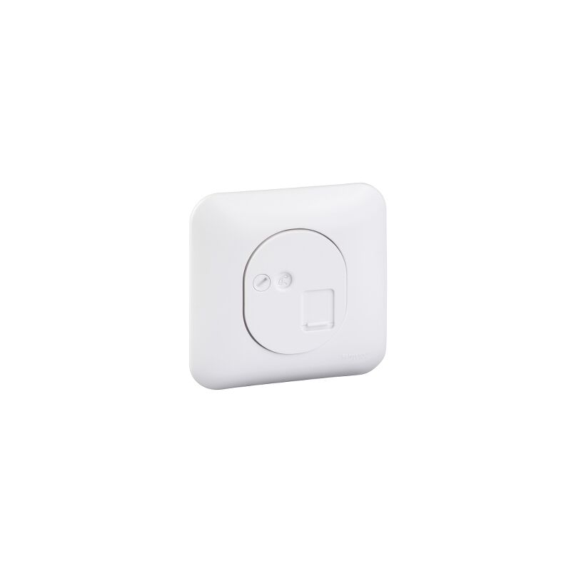 Schneider RJ45-Dose Kat.5e UTP – Unterputz, Weiß, Ovalis-Serie