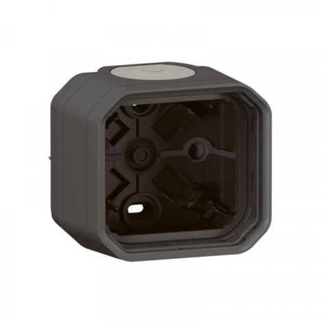 Support pour montage en saillie - Composable - IP55 - Anthracite - Plexo - Legrand - 1 poste - LEG069601L