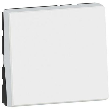 LEGRAND MOSAIC BOUTON POUSSOIR BLANC EU - 278040L