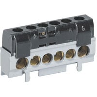 Bornes De Connexion, 6 Pcs Connecteur Électrique Avec Levier De Fonctionnement Compact Borne De Connexion Electrique Automatique 3 In 9 Out Avec Vis De Montage 92043229
