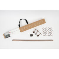 Rothley Easy-Fit Kitchen Utensil Rail Kit Antique Copper 60cm