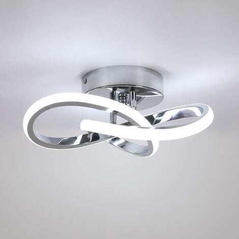 Plafonnier plafonnier salon lumière design lumière chambre à coucher, blanc  graphite opale rectangulaire, 1x LED 24 watt 1500 lumens blanc chaud, HxLxP  7,5x80x20 cm