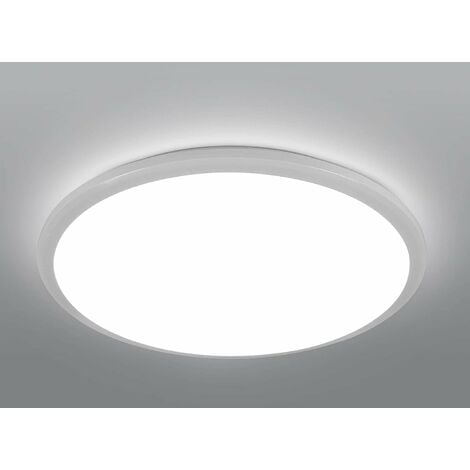 24W Plafonnier LED Rond,2400LM,IP40,Lampe Plafond pour Couloir