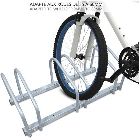 Support à bicyclette, en Acier inoxydable, Pour les largeurs de pneu de 35  à 60 mm, Accessible des deux côtés acheter en ligne à bas prix