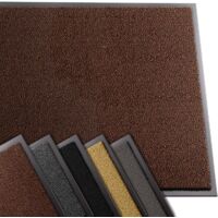 Paillasson En Fibre De Coco - Dimensions 25x75cm, Marron, Antidérapant - Pour Entrée, Jardin, Terrasse