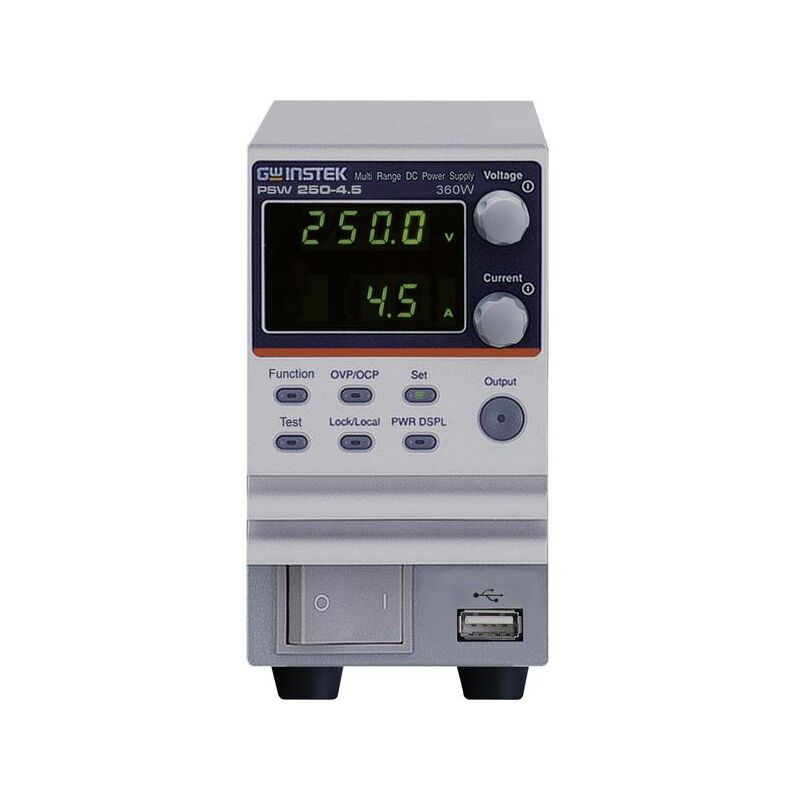 GW Instek PSW250-4.5 Alimentatore da laboratorio regolabile 0 - 250 V 0 -  4.5 A 360 W